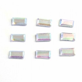 RS Rectangle 3x7mm Crystal AB